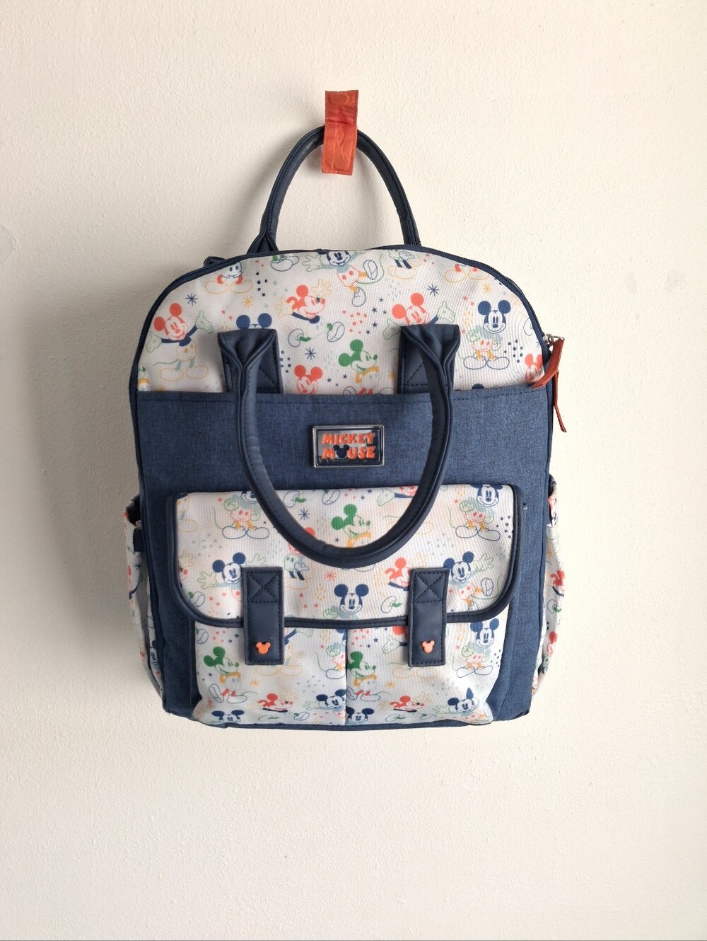 Disney Mickey Mouse Diaper Bag Backpack - Picture 1 of 11